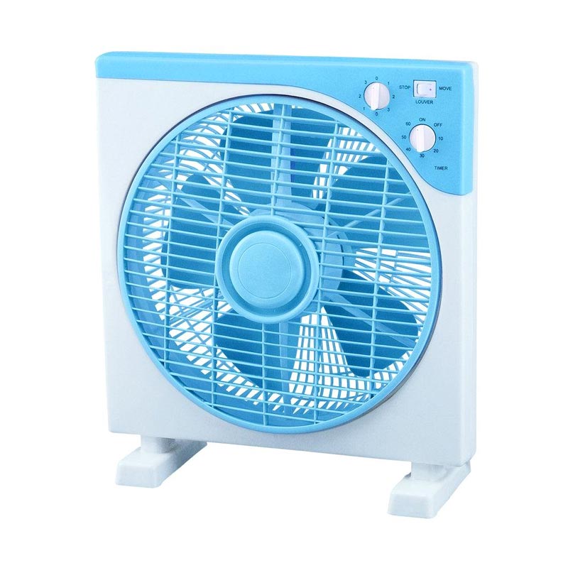 12 inch boxventilator met timer en kunststof blad